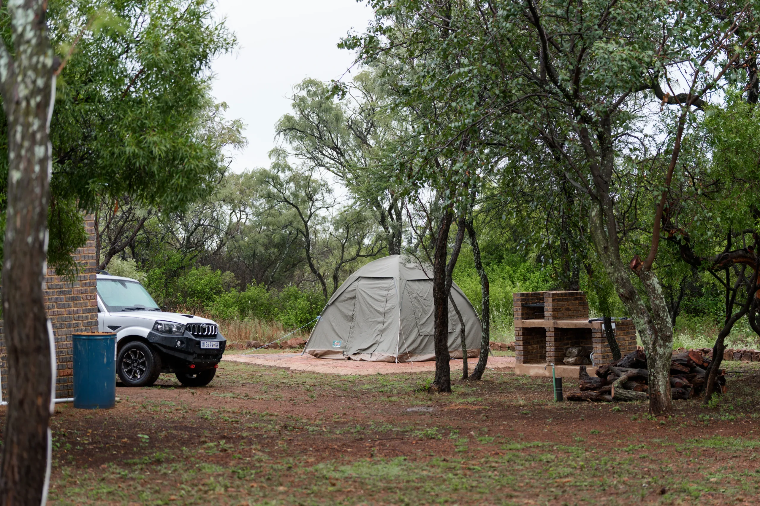 Camping at the ranch