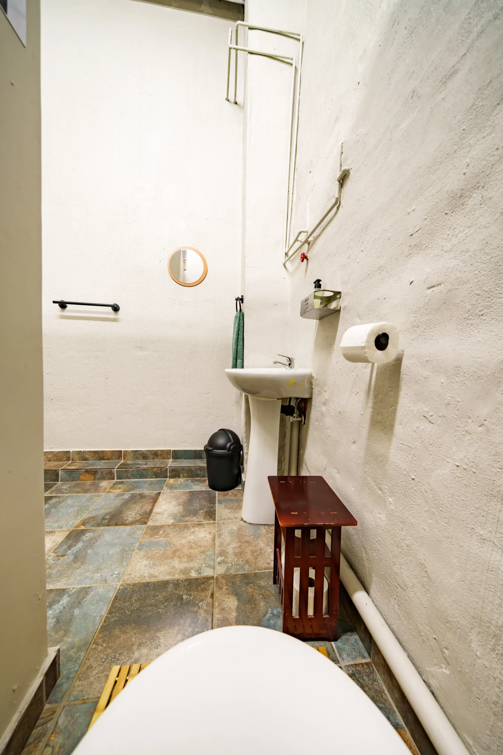 Shared bathroom