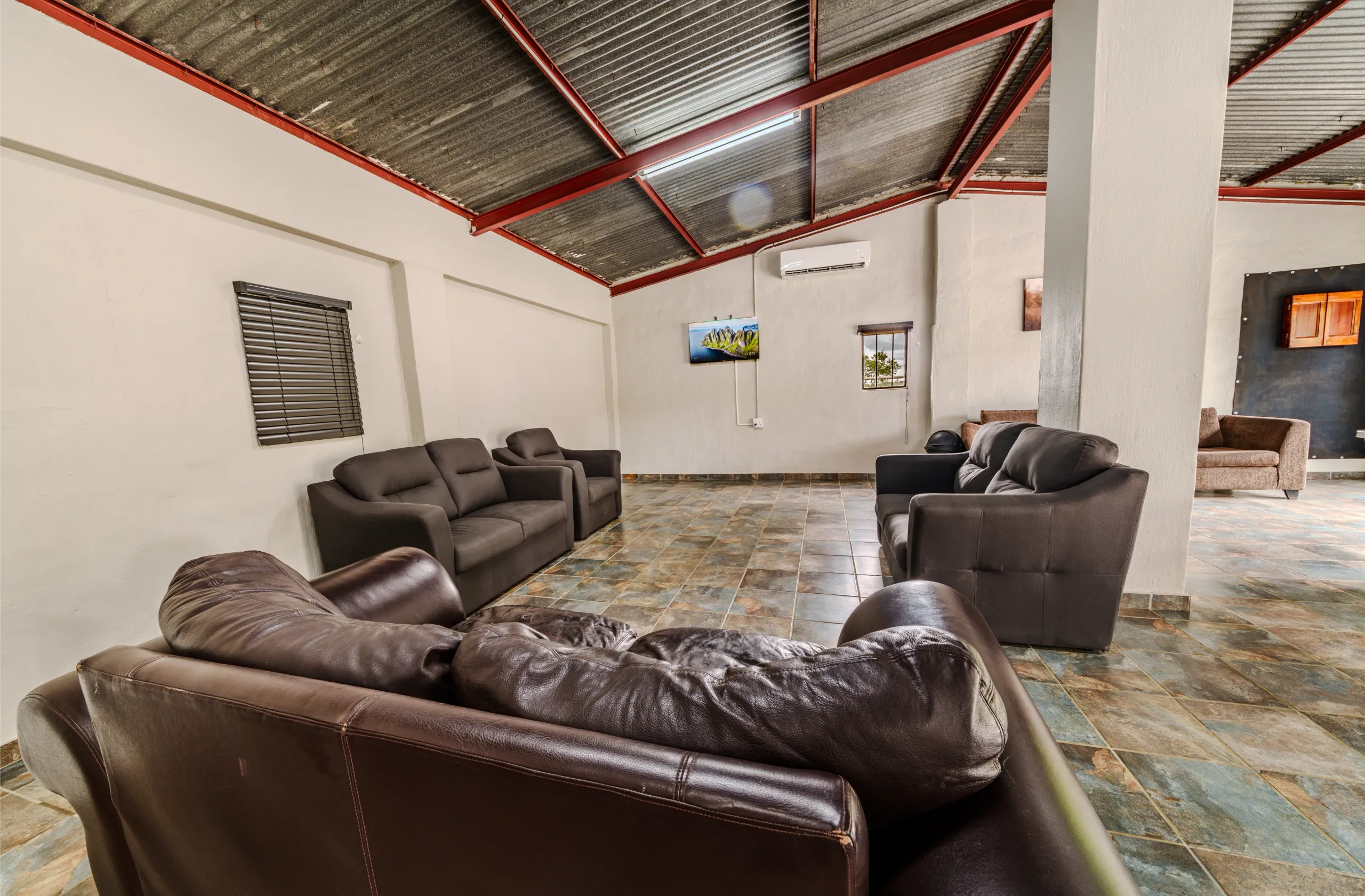 Lounge and TV area