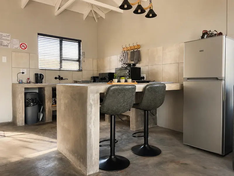Sunset Cabin kitchen island